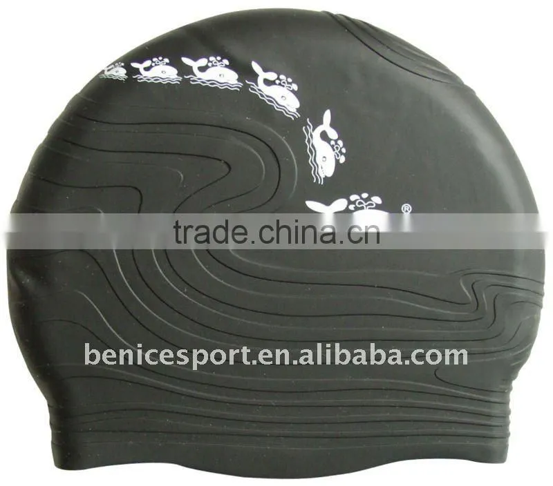 unique swim caps,custom swim caps,sculpture swimming caps