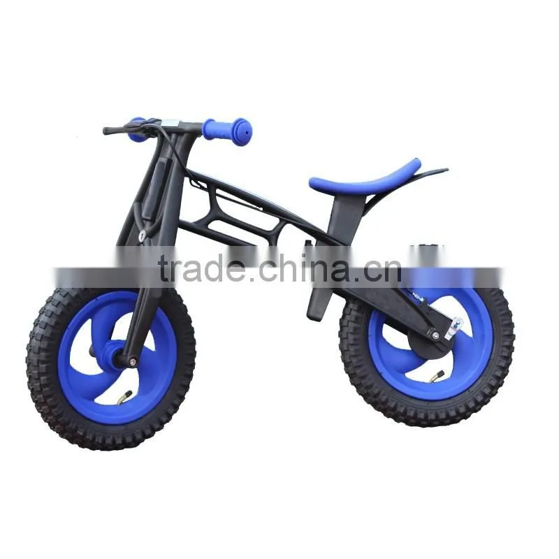 12'' New design high-tech extreme light children balance plastic bicycle