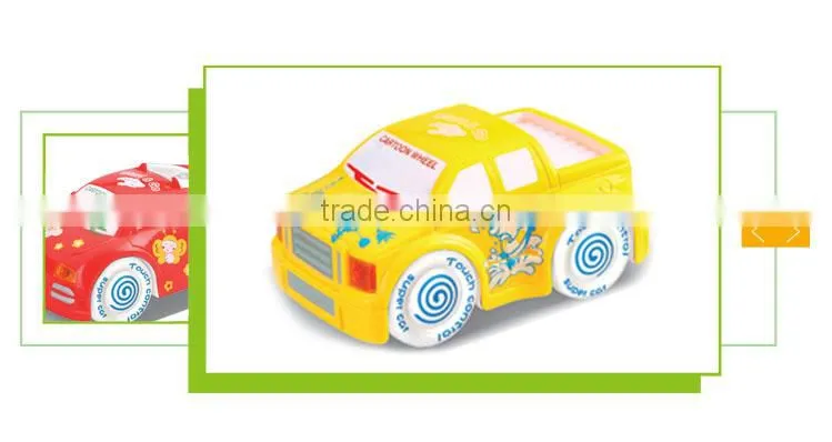 Newest product battery operated plastic gear toy car