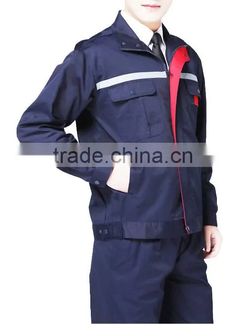 2015 wholesale OEM garage industrial unisex workwear factory uniform