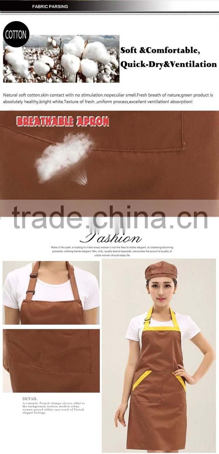 Cheap factory price waterproof promotional apron custom apron