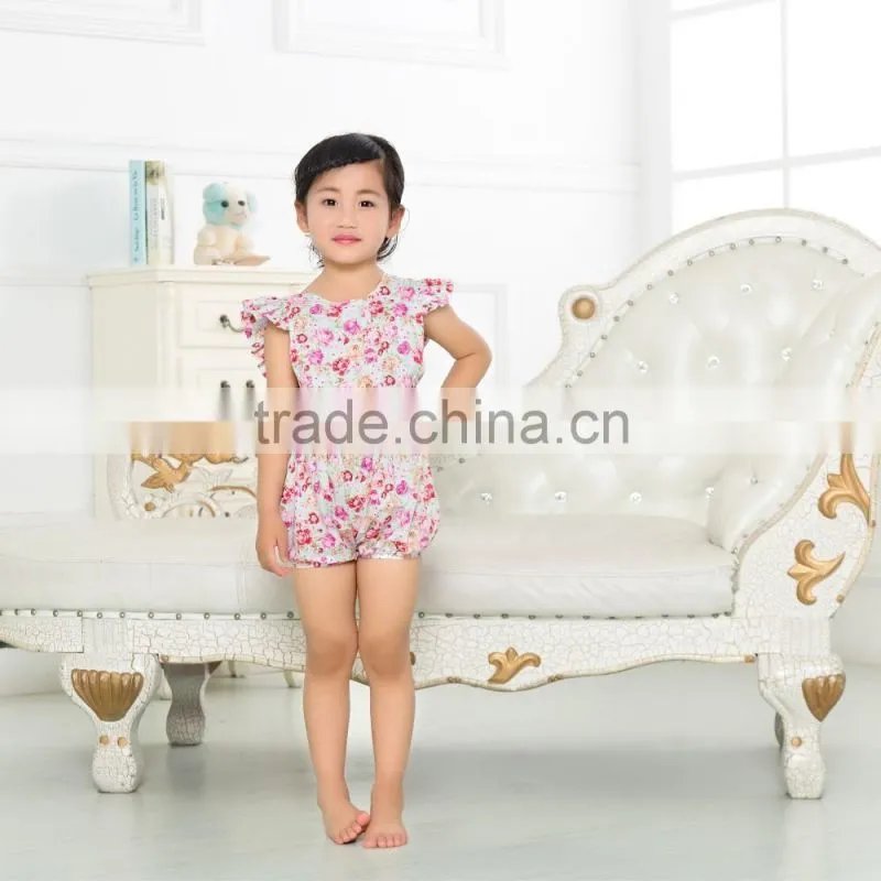 vintage baby rompers solid polyester cotton boutique rompers new arrive