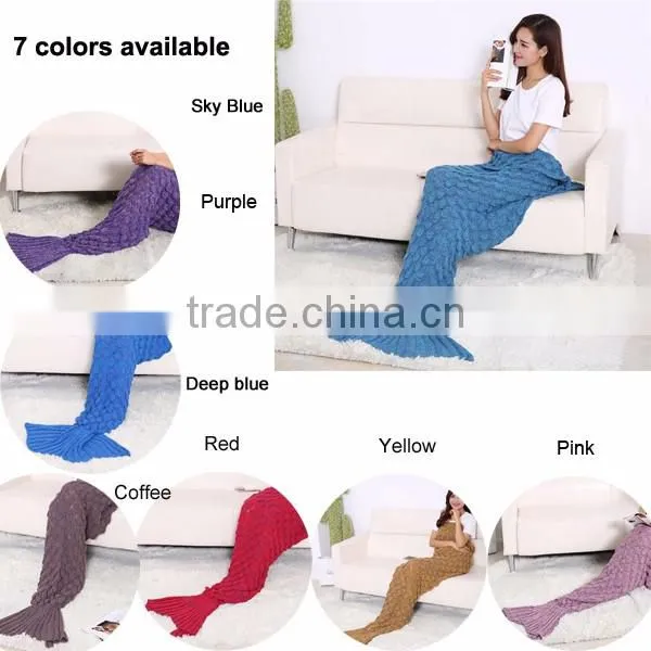 Best Price Western Sexy Adult Mermaid Tail Blanket ,Blanket in china