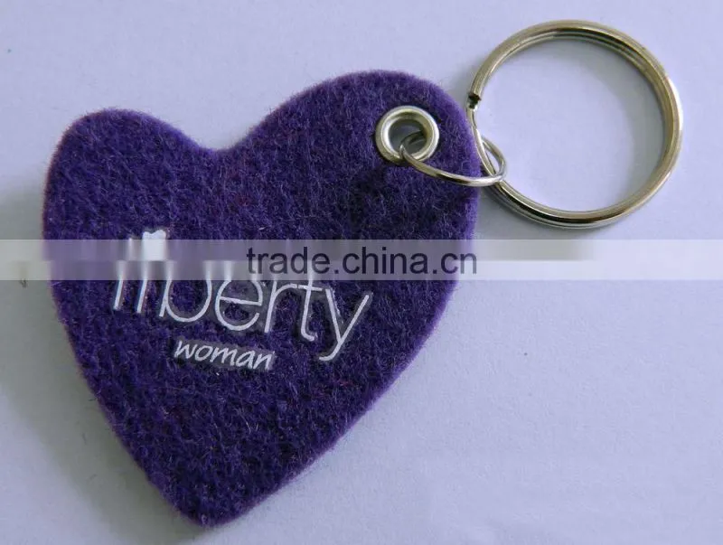 felt key ring