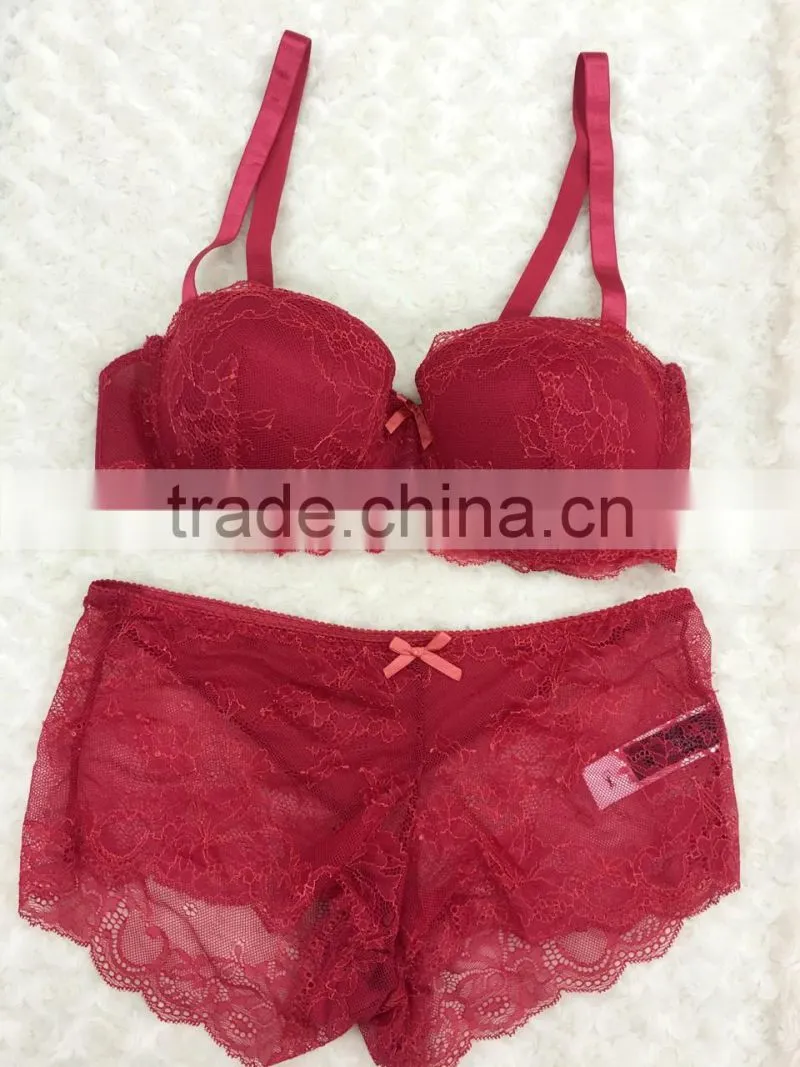 lovely lace white Sexy lingerie sexy women wear sexy bra panty set images