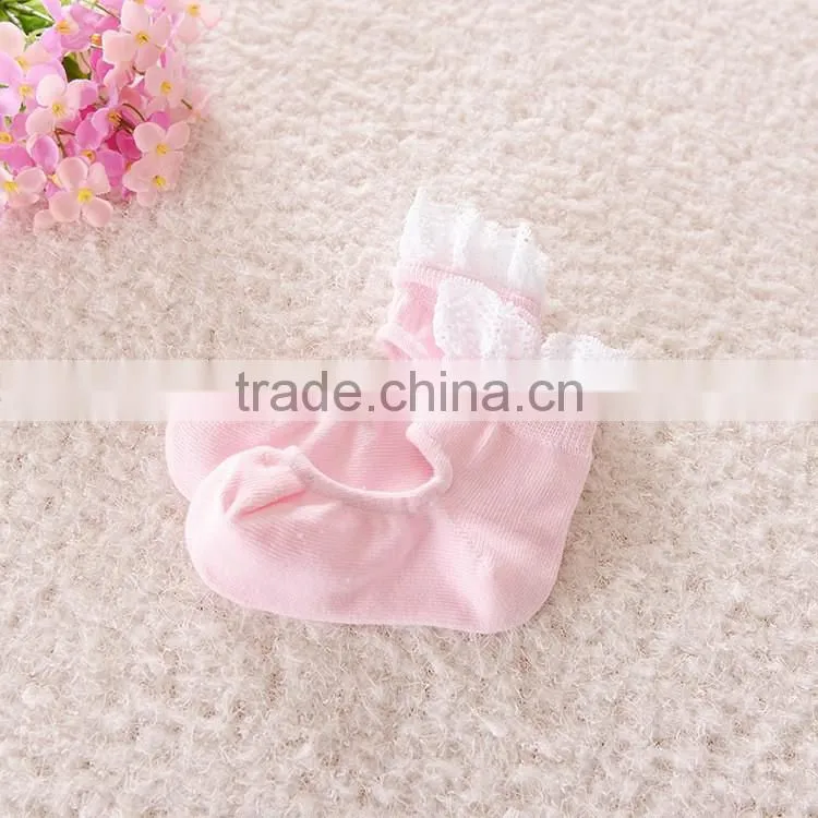 New Coming Stripe Non Slip Bare Instep Baby Socks/Custom Toddler Fashion No Show Shoe Socks/Baby Ankle Socks