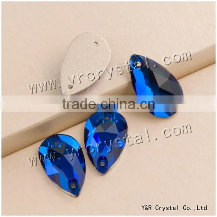 teardrop crystal sew on rhinestones crystal AB rhinestones diamonds beads for wedding dress