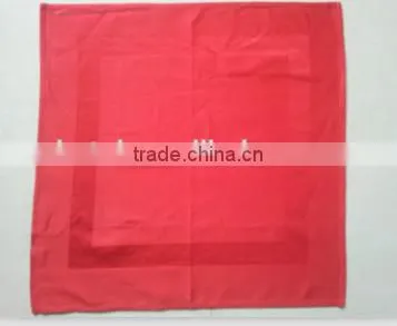 plain dyed hotel cotton napkin in table napkin