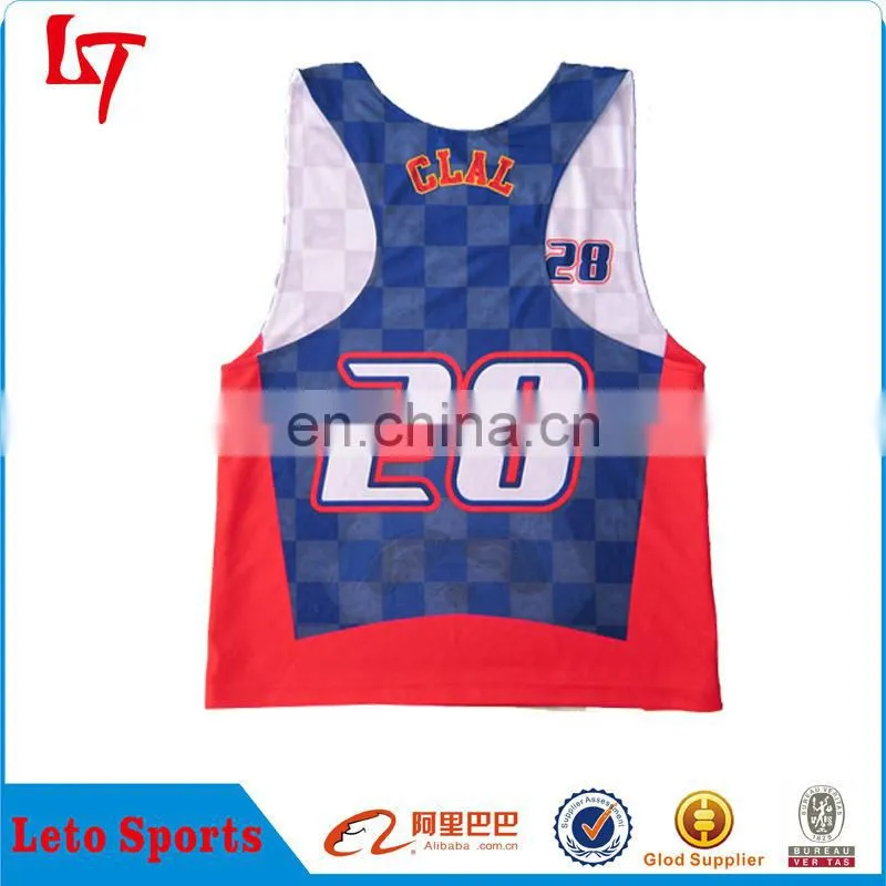 Sexy panda lacrosse jersey reversible box lacrosse uniform