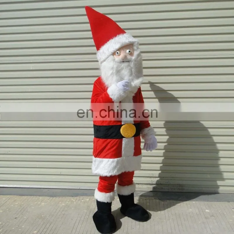 Christmas man walking costume, Christmas adult costume, Santa Claus adult costume