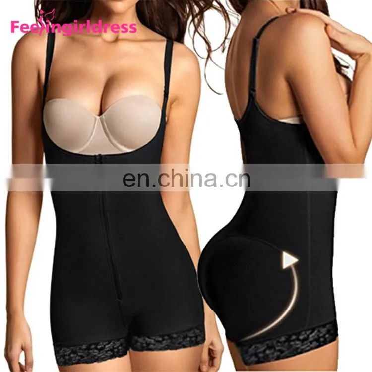 Adjustable Straps Black Slimming Women Shapewear Legging Body Shaper