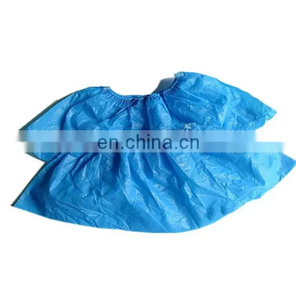 Waterproof Disposable PE/CPE/PP Plastic Transparent Shoe Cover