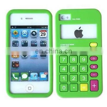 Blue Transparent Mobile Skin Case