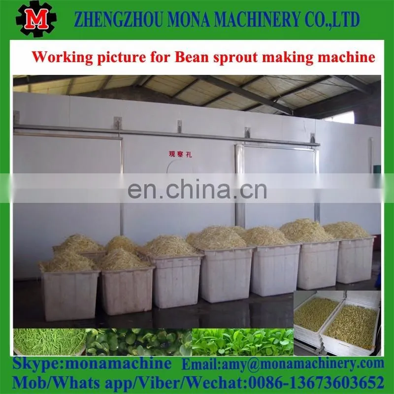 High Speed Widely Used Bean Grass Making Machine for sale