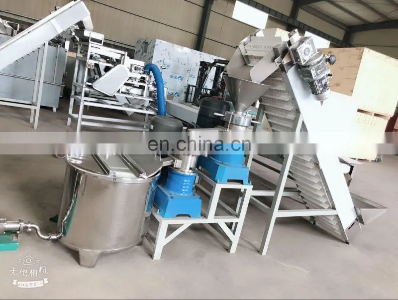 automatic sesame butter production line Manufacturer industrial sesame butter making machine