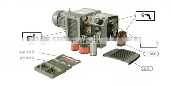 Offset printing machine hot stamping machine die cutting machine packaging machinery special air pump