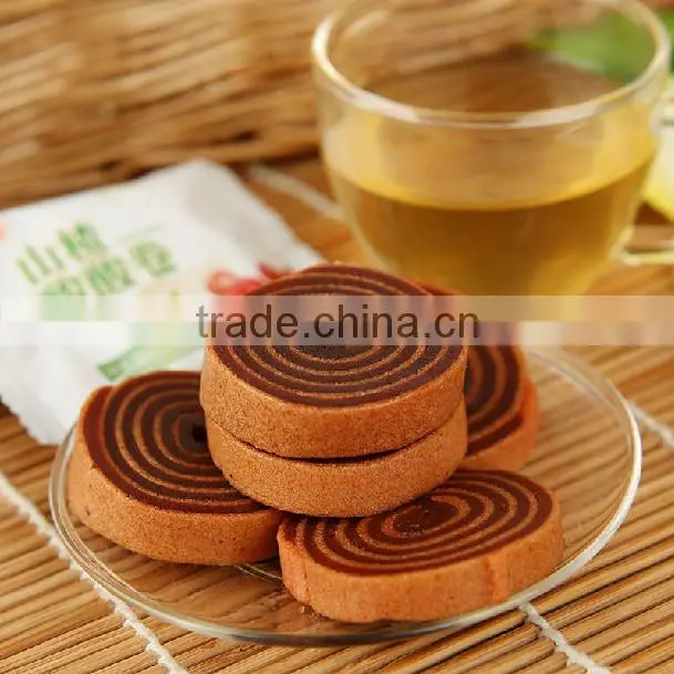 Hawthorn fruit taste various type of snack in bag