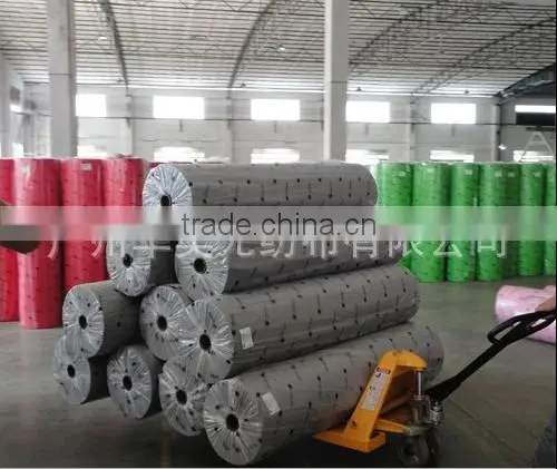 spunlace nonwoven polyester viscose fabric used on baby car seat