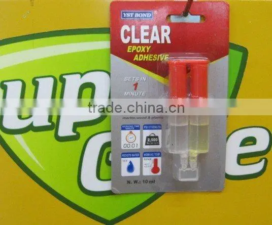 Clear Epoxy Adhesive, needle tubing AB glue
