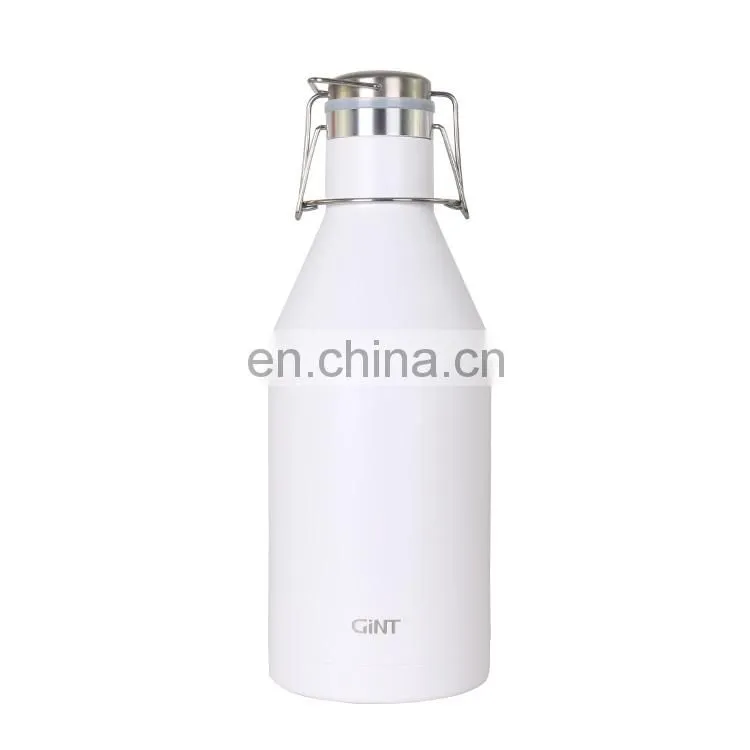 2L wholesale large sports portable stainless steel water bottle vacuum cup