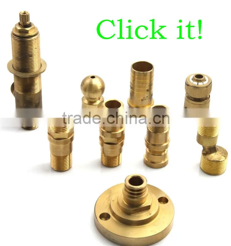 G1/2 male copper thread connector brass pipe fittings