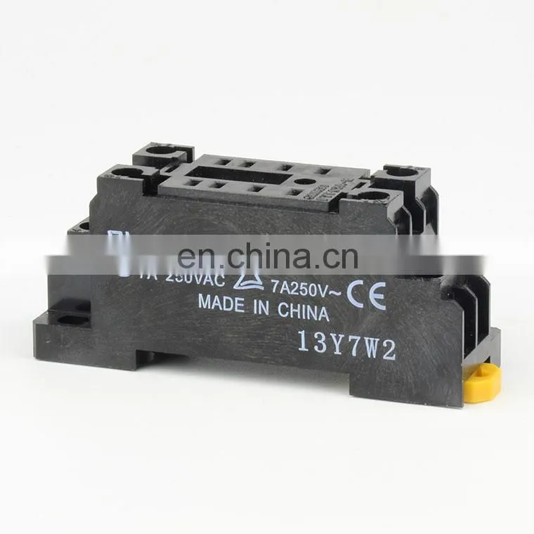 Din Rail Solid State Relay H3F-205SN DC control AC DC-AC Input 5-24VDC Output 100-220VAC SSR Relay with Socket