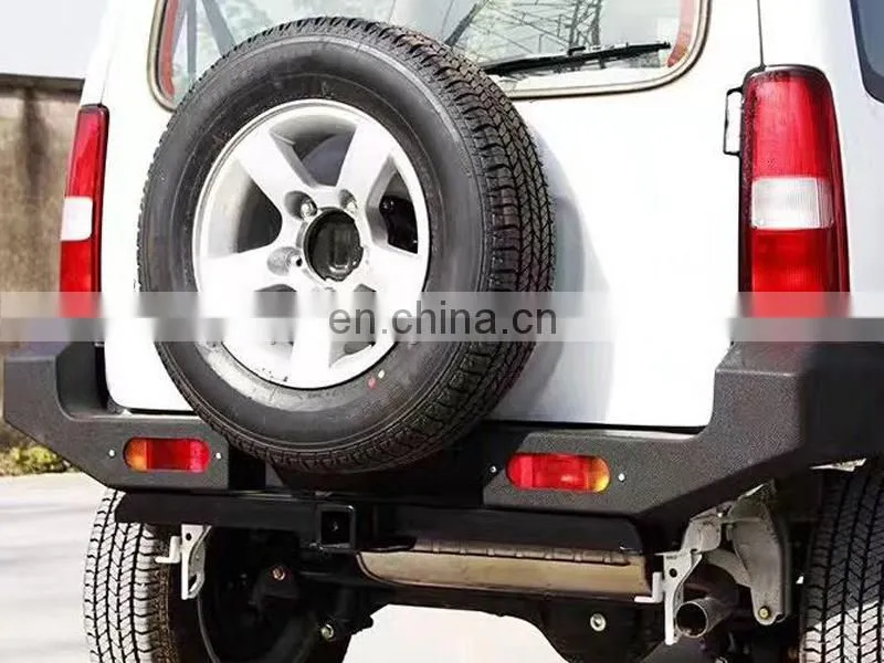 Auto rear bumper with trailer bar without spare tire rack for Suzuki Jimny offroad bar parts