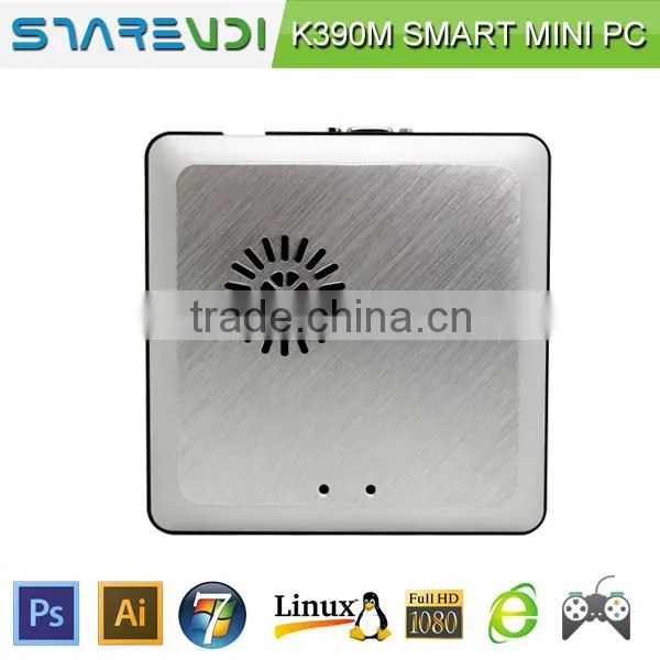 2016 new arrive mini thin pc computer intel celeron 1037U dure core 1.8G for business