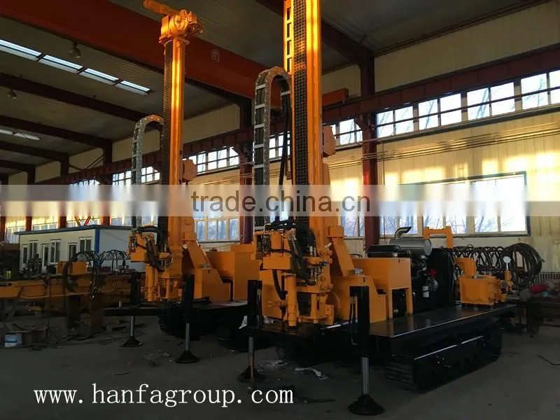 HFW-200L 200m Durable Hydraulic Water Well Drilling Rig