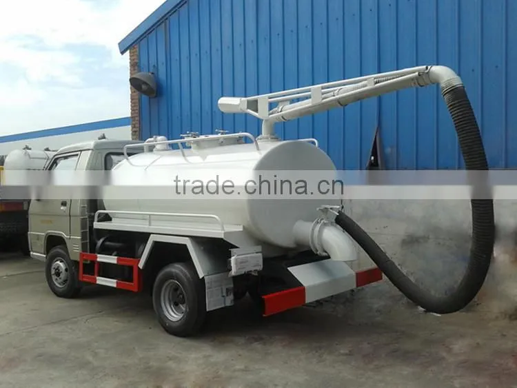 2015 Low price FOTON sewage tank for sale,4x2 sewage suction tanker truck