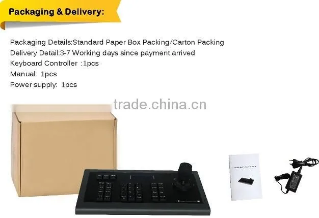 Blacky Rs485 PTZ Camera 3D Keyboard Controller