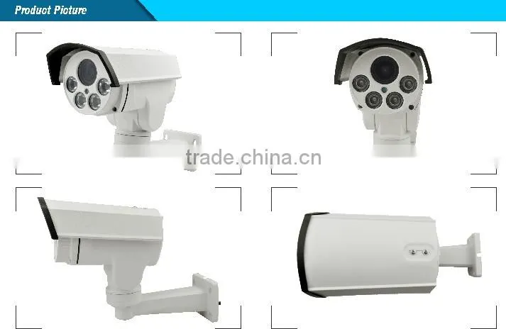 PTZ Bullet Camera 2.0 Megapixe 4X CMOS Waterproof Outdoor Zoom AHD PTZ Bullet