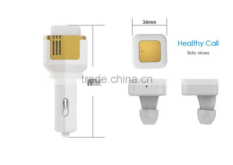 Two USB Output Oxygen Bar Bluetooth Headset Car Charger