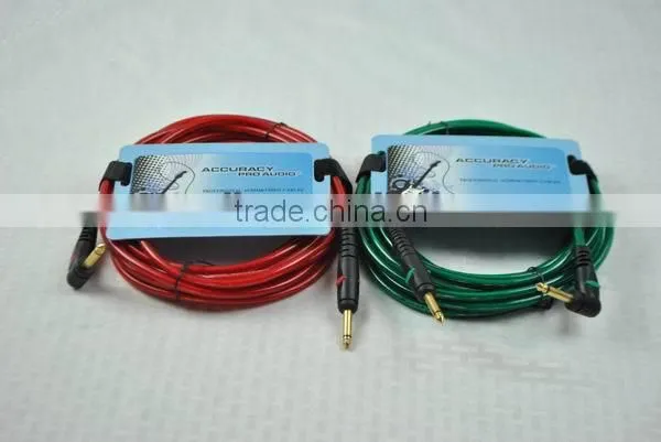 6.35mm Mono Cheap Price Instrument Cable IC064RD-10FT