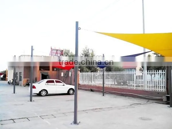 Outdoor shade sail cloth/sail cloth shade/triangle sun sail shade