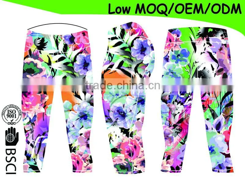 wholesale 2016 new women sportswear sport tights women yoga pants sports leggings fitness Capris