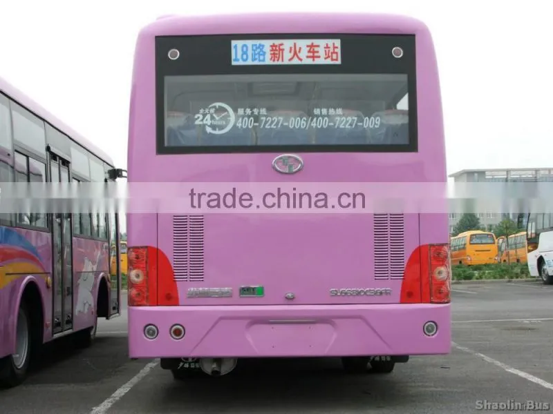 8.1m 34 seats city bus