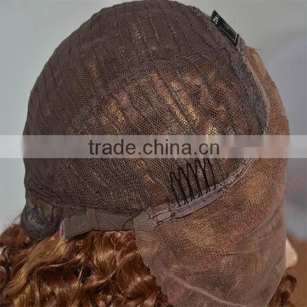 2014 New Arrival Best Sales 5A Bleached Knots Glueless Human Hair Full Lace Wig