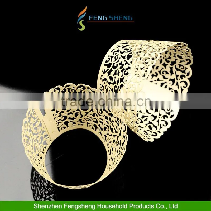 50pcs Cupcake Wrappers Wraps Cases Wedding Cake Edge