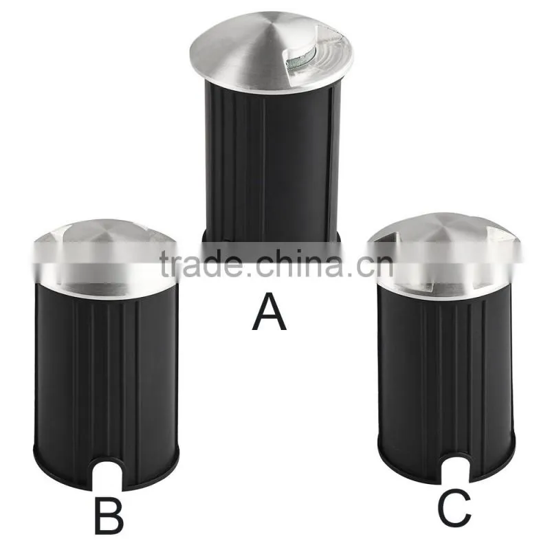 Hot Sale IP67 1W led Underground mini led Light for Garden ground light D52*H40/ D52*80MM