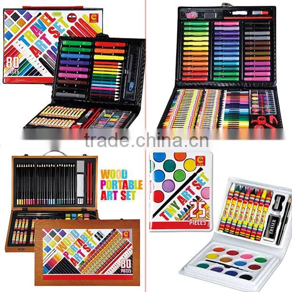 High Quality Wooden Art Set New Stationery Products