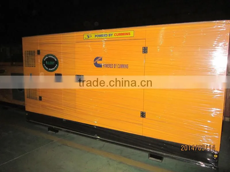 200kw cummins engine generator set with CE ISO EPA