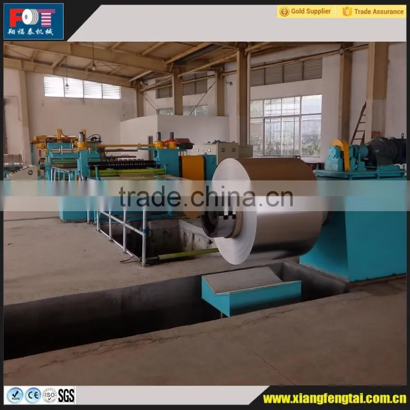 0.25--2.0mm Metal Sheet/Steel Coils/Plate Slitting Machine