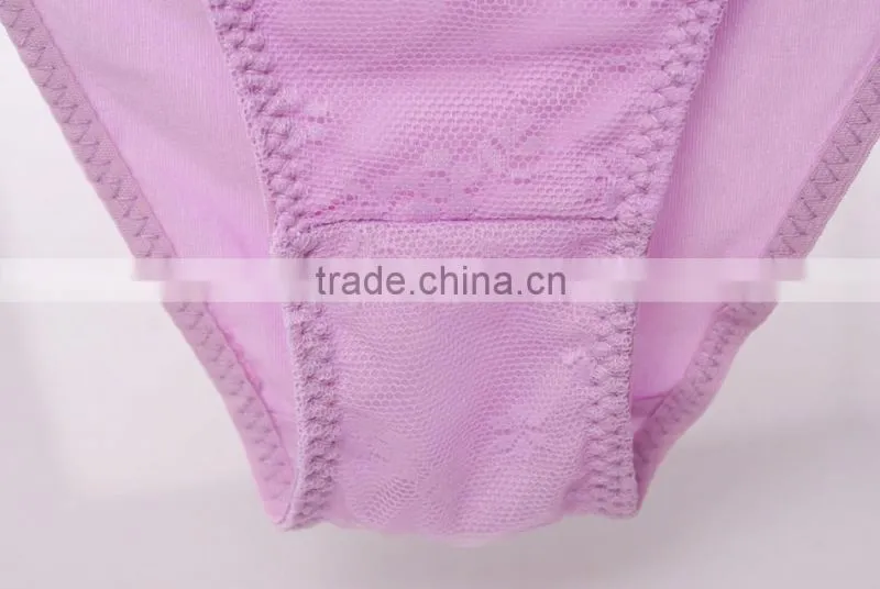 lace elegant girls nylon bikini panties