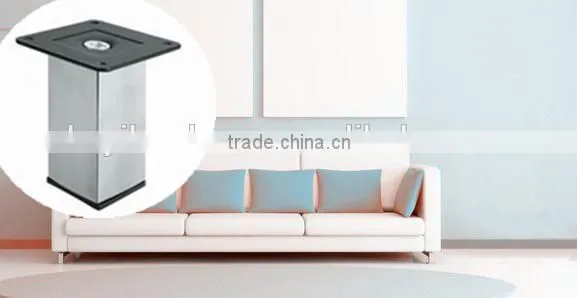 high quanlity square iron sofa leg, classical metal modern sofa legs