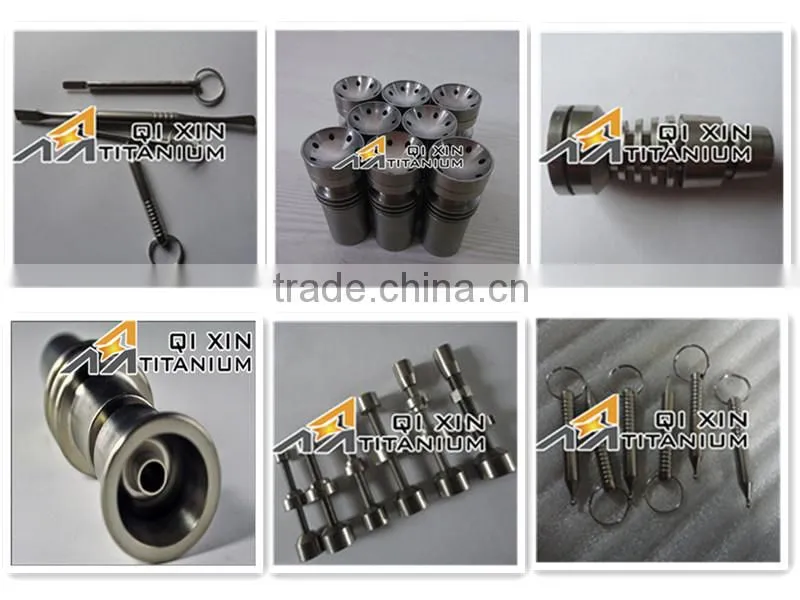Domeless Gr2 Titanium Nails