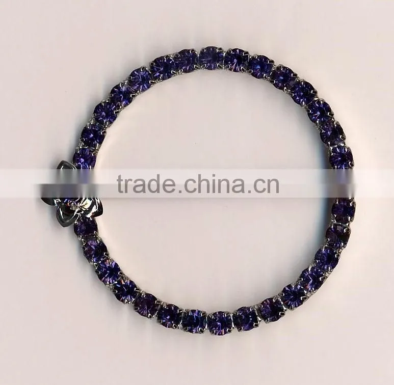 Rhinestone Flower Brooch - BR1412001