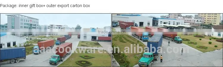 China product tri-ply wok for gas burner