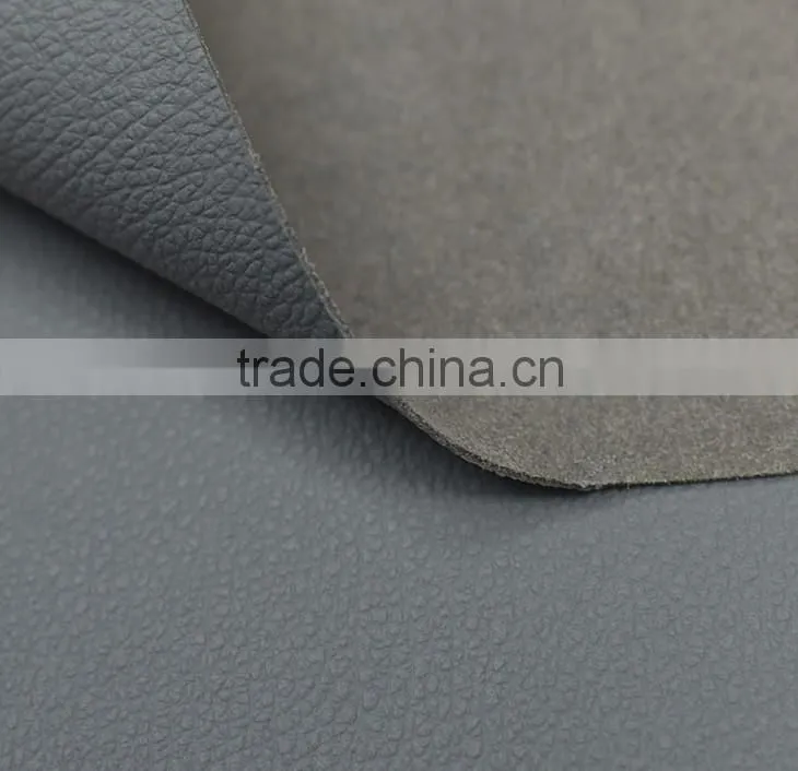 High quality with 2.0 mm thickness micro fiber pu leather for shoes
