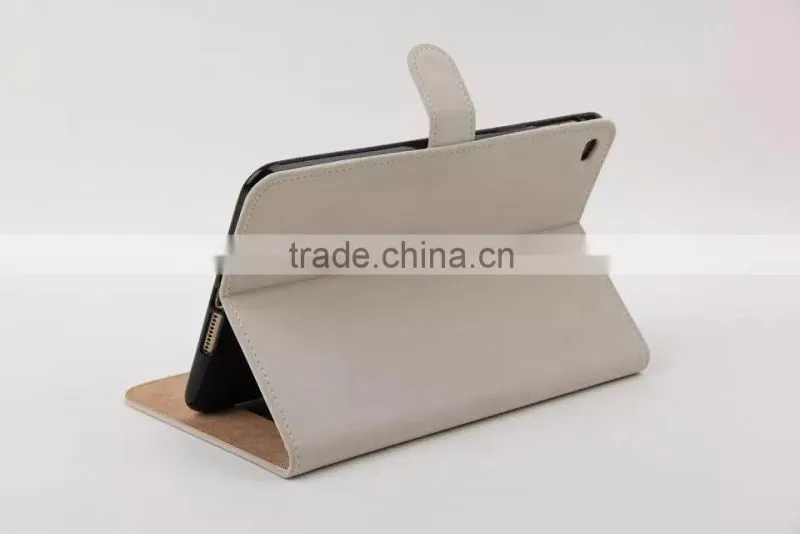 Squirrel Grain Leather Flip Case for iPad mini 4 Wallet Cover Case with Card Slot MT-5298